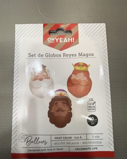 globos reyes magos