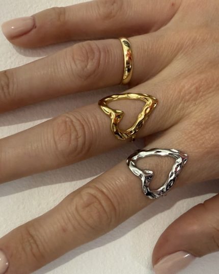 Anillo corazon